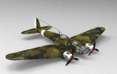Heinkel He-111 3D Model
