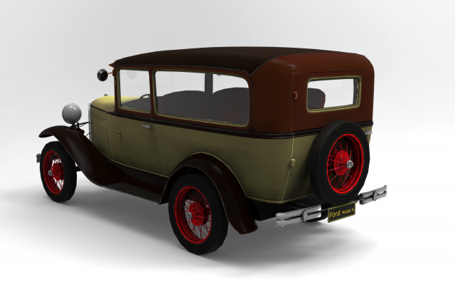 Ford A 3D Model