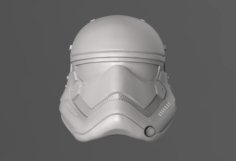 1stOrder Storm Trooper Helmet 3D Model