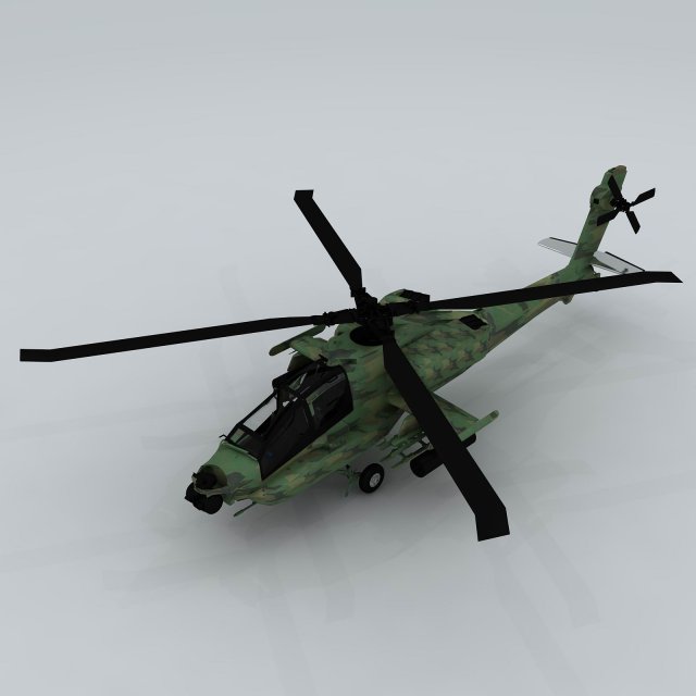 Transport helicopter 76665 3D Model