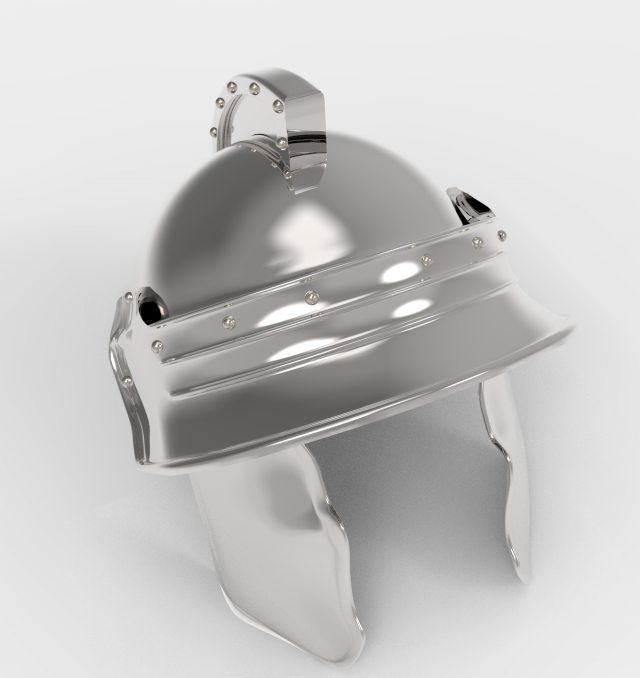 Greek helmet 3D Model