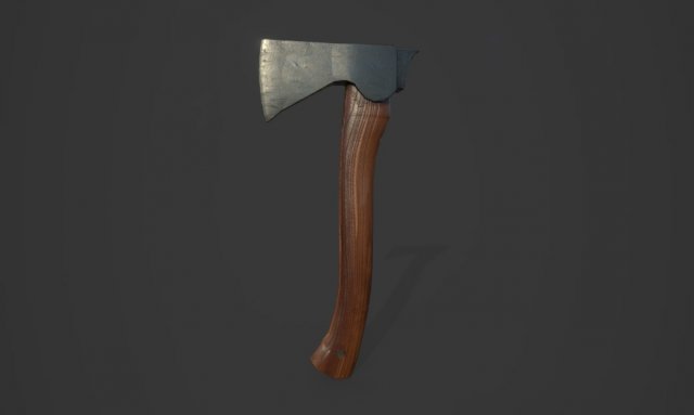 Hatchet 3D Model