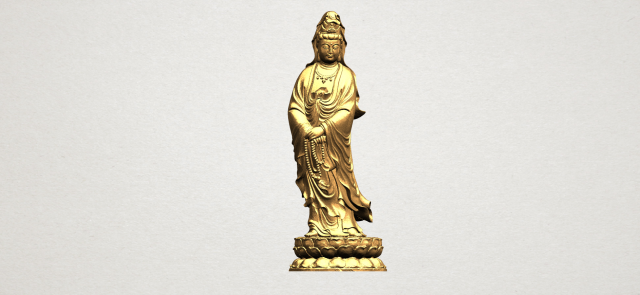 Avalokitesvara Buddha – Standing 03 3D Model