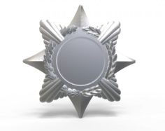 Base for badge Free 3D Model