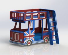 London Bus 3D Model