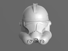 Clone Trooper Phase 2 Helmet 3D Model