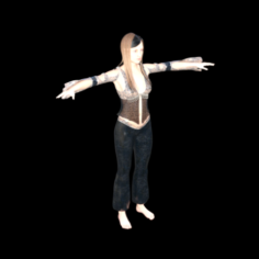 Dancer 3D Model