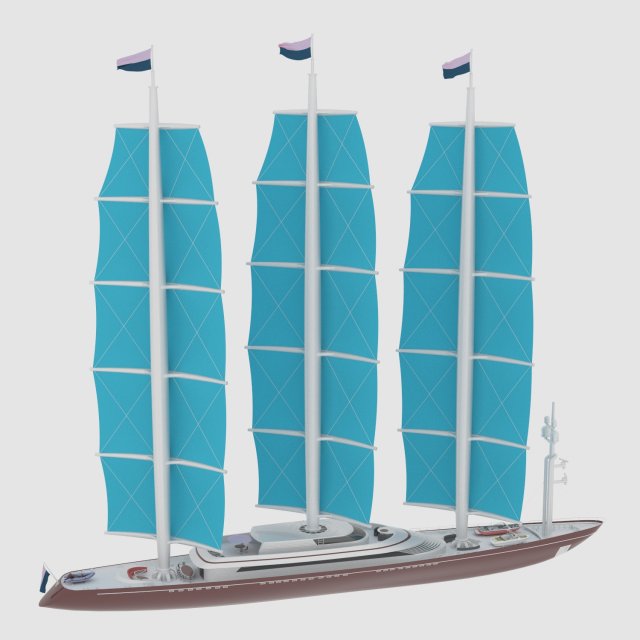 Sailing ship Free 3D Model