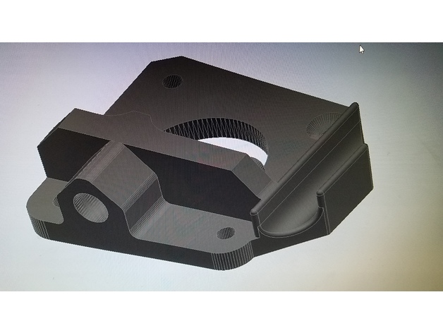 Extruder_Bracket_PTFE_Insert_Remix 3D Print Model