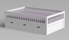 Bed for child 3D Model