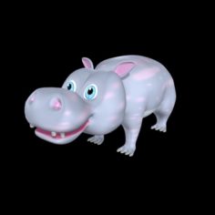 Hippo Model 3D Model
