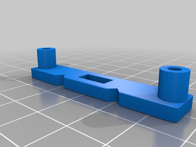 Mount plates for Subwoofer Amp 3D Print Model