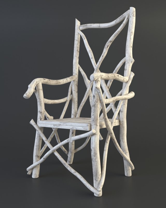 Tale old chair 3D Model