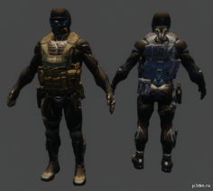 NanoSoldier-warface 3D Model