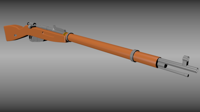 Mosin Nagant 3D Model