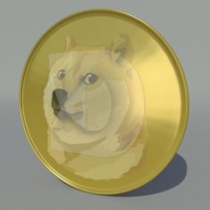 Dogecoin 3D Model