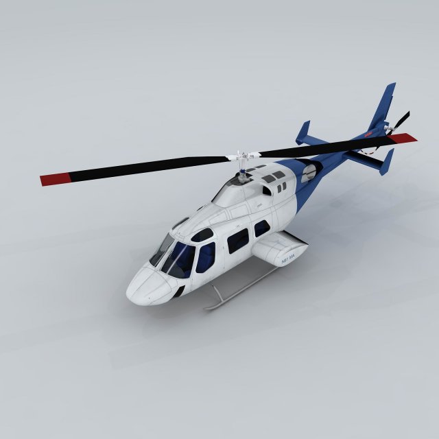 Transport helicopter 75535 3D Model