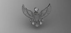 Egyptian eagle 2018 3D Model
