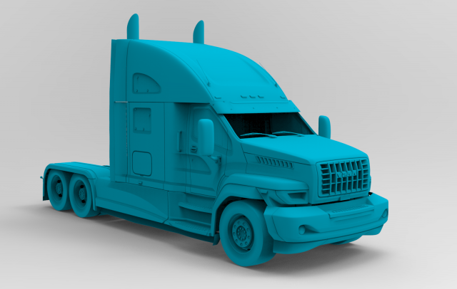 Urals Export v2 3D Model