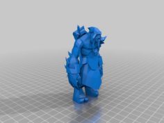World of Warcraft Akama 3D Print Model