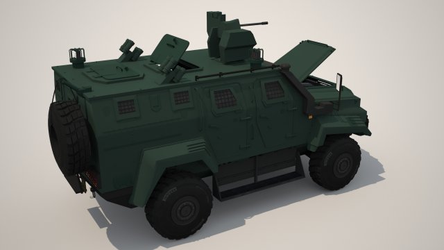 EJDER 3D MODEL TURKSH ARMY 3D Model