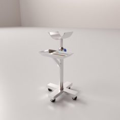 Surgical Tray Stand 3D Model