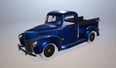 1940 Ford Pickup Truck 3D Model