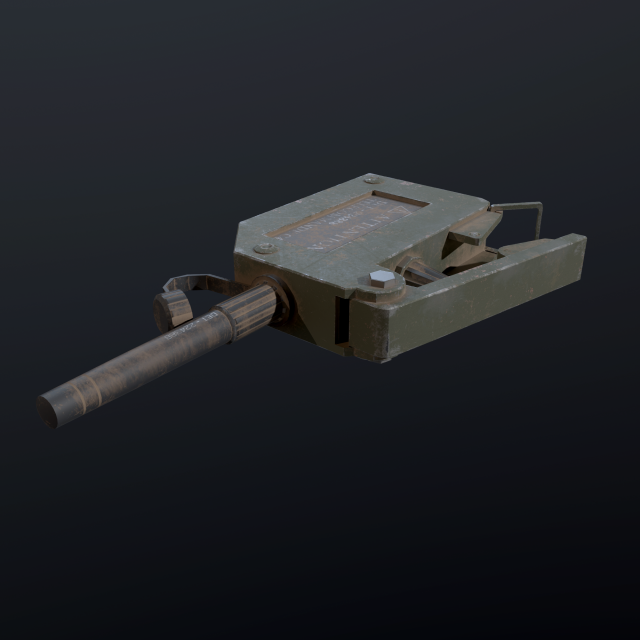 C4 DETONATOR 3D Model