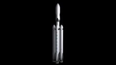 Falcon Super Heavy V12 Fully Reusable 3D Model