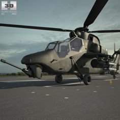 Eurocopter Tiger 3D Model