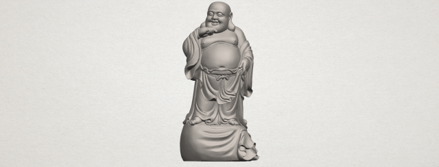 Metteyya Buddha 08 3D Model