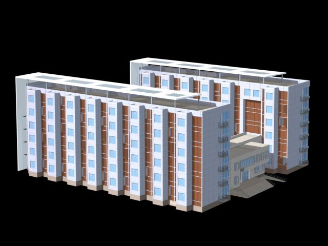 School building 118 3D Model