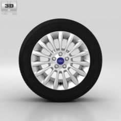 Ford Mondeo Wheel 17 inch 003 3D Model