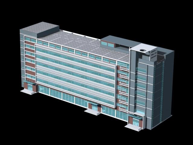 School building 119 3D Model