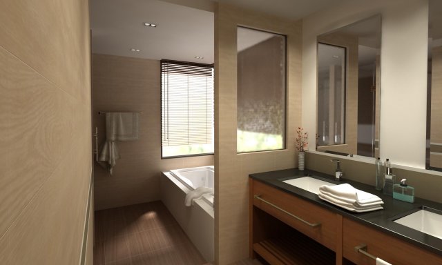 Bathroom 06 3D Model