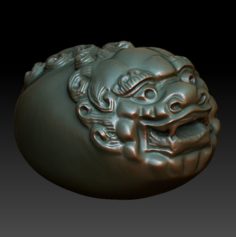 HD Scan Feng Shui 2B Statue – Ready Print 3D Model