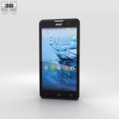 Acer Liquid Z520 Black 3D Model