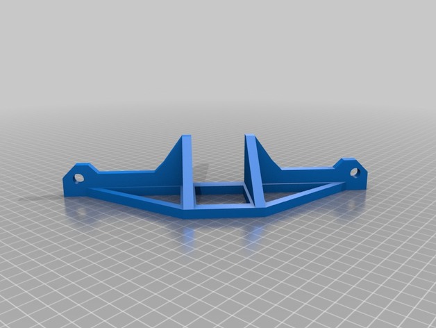 Anet A8 Front Brace – Lower Bolt Holes 3D Print Model