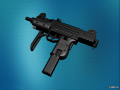 Mini-Uzi 3D Model