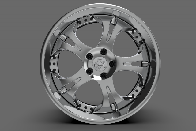 Weds Kranze Cerberus Wheel 3D Model