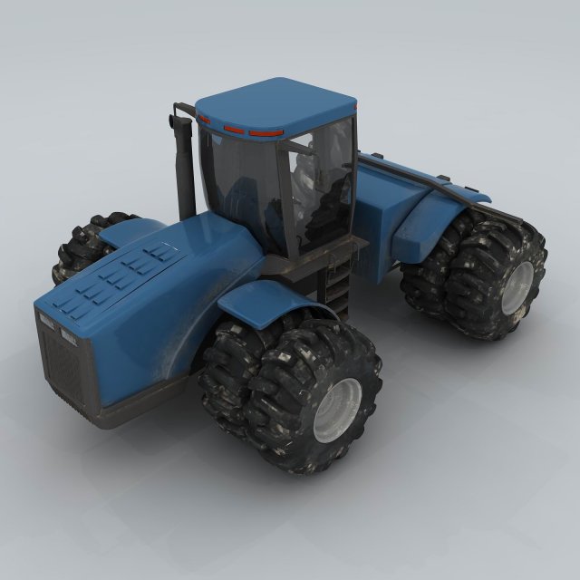 Transport tractor 3 3D Model