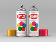 Krylon spraycan 3D Model