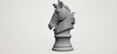 Chess – knight 3D Model