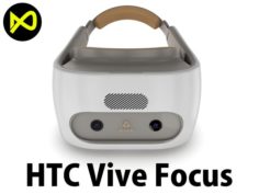HTC Vive Focus White Headset 3D Model