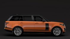 Range Rover HSE Td6 LWB L405 2018 3D Model