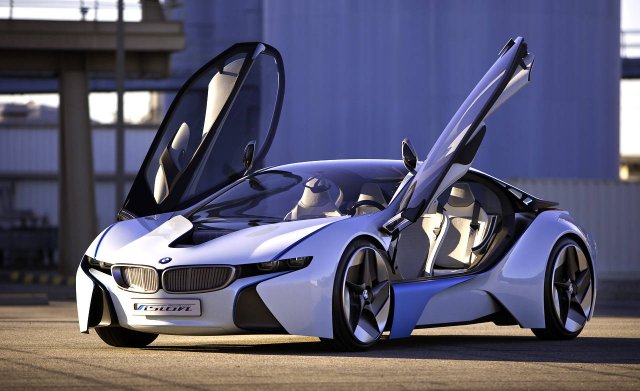 BMW i8 VISION EFFICIENT CONVERTIBLE MULTIPURPOSE 3D Model