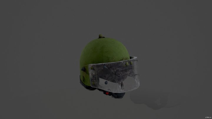 dayz military helmet 3D Model