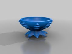 face the plate 3D Print Model