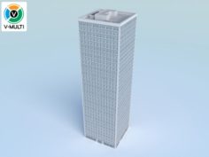 Low Poly Building 4 3D Model