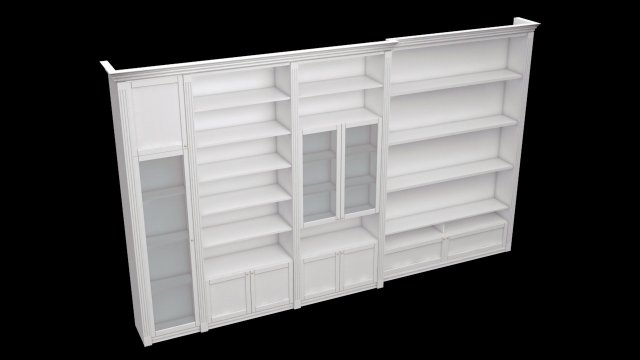 Library 3D Model